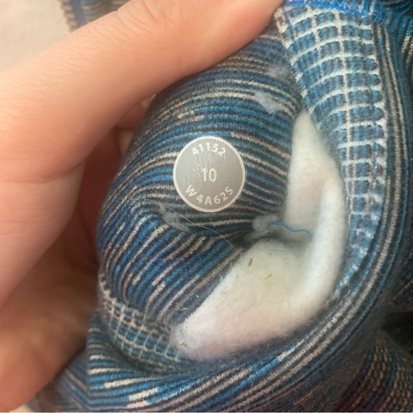 Lululemon Scuba Hoodie Stretch Wee Are From Space Blue Size 10 W4A62S - Picture 16 of 16